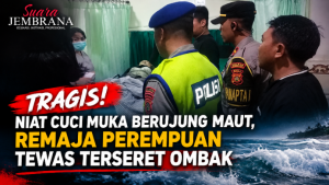 Tragis! Niat Cuci Muka Berujung Maut, Remaja Perempuan Tewas Terseret Ombak