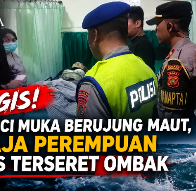Tragis! Niat Cuci Muka Berujung Maut, Remaja Perempuan Tewas Terseret Ombak