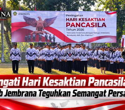 Pemkab Jembrana Gelar Upacara Peringatan Hari Kesaktian Pancasila Tahun 2026