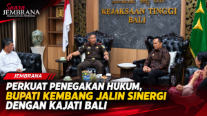 Perkuat Penegakan Hukum, Bupati Kembang Jalin Sinergi dengan Kajati Bali